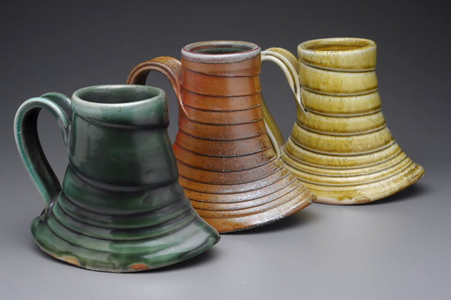 New Work :: Rocker Steins :: Tom White Pottery